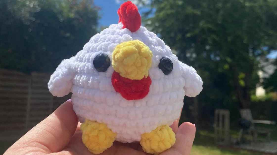 peluche poule cadeau enfant